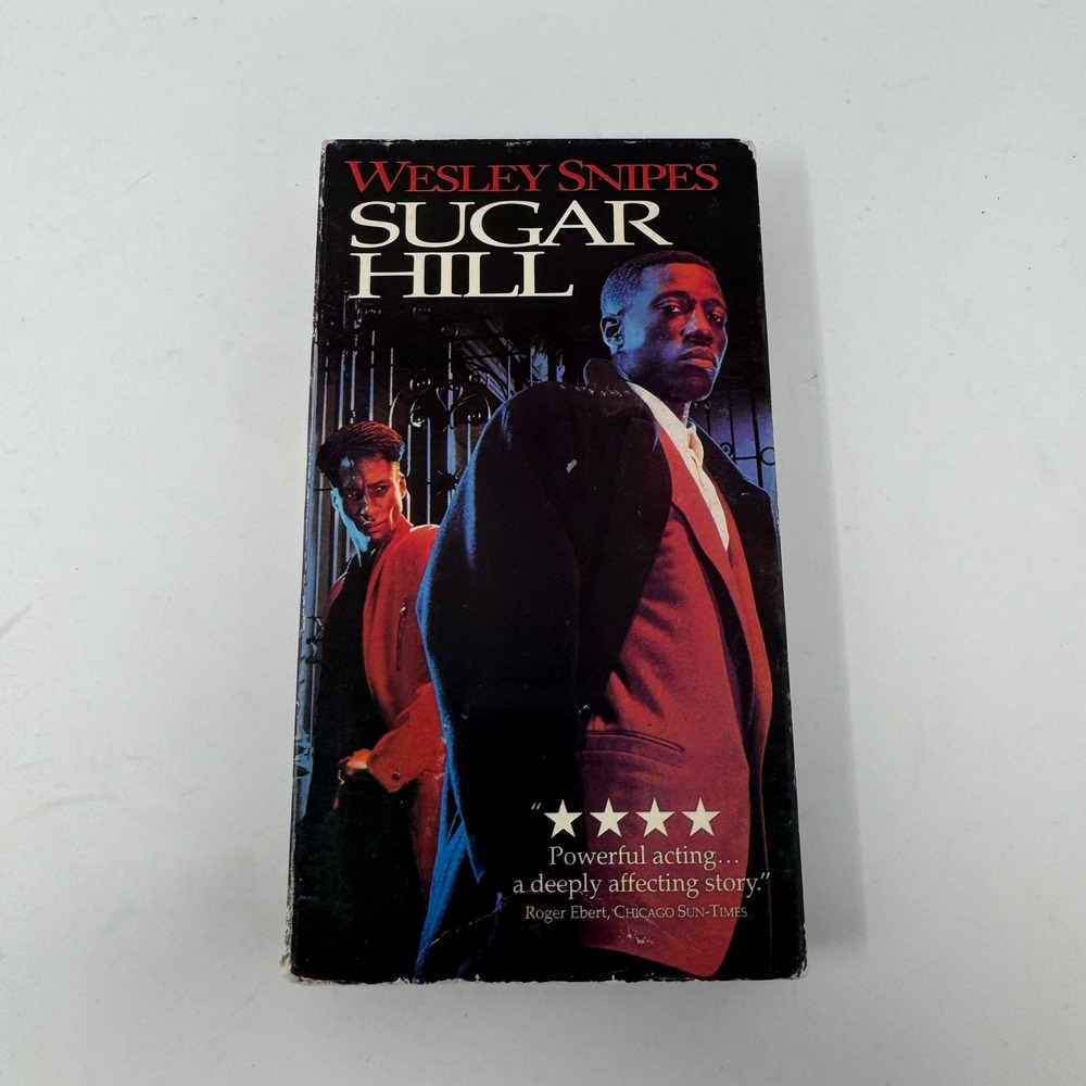 Vintage Sugar Hill VHS Movie Wesley Snipes Crime Drama Preowned 1994